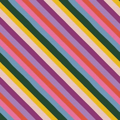 Garden Party- Rainbow Stripe